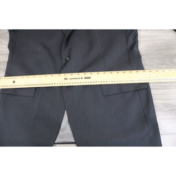 NWT HART SCHAFFNER MARX Blazer Chicago fit Dark Grey US MADE 46L - Picture 7 of 10